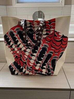 Marni PVC Shopper Tote Vintage
